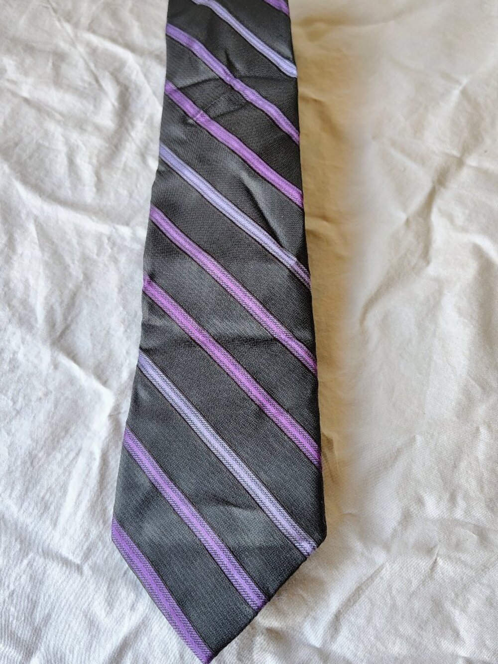 Van Heusen Studio Business Work Classic 100% Silk Tie Extra Long 61"x3"